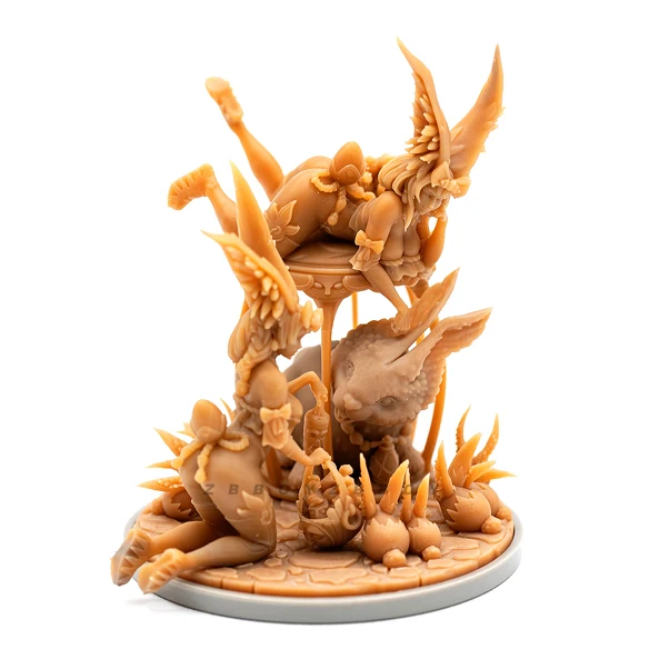 Kits de modèles en résine 38mm, figurine beauté incolore et auto-assemblée A-2103