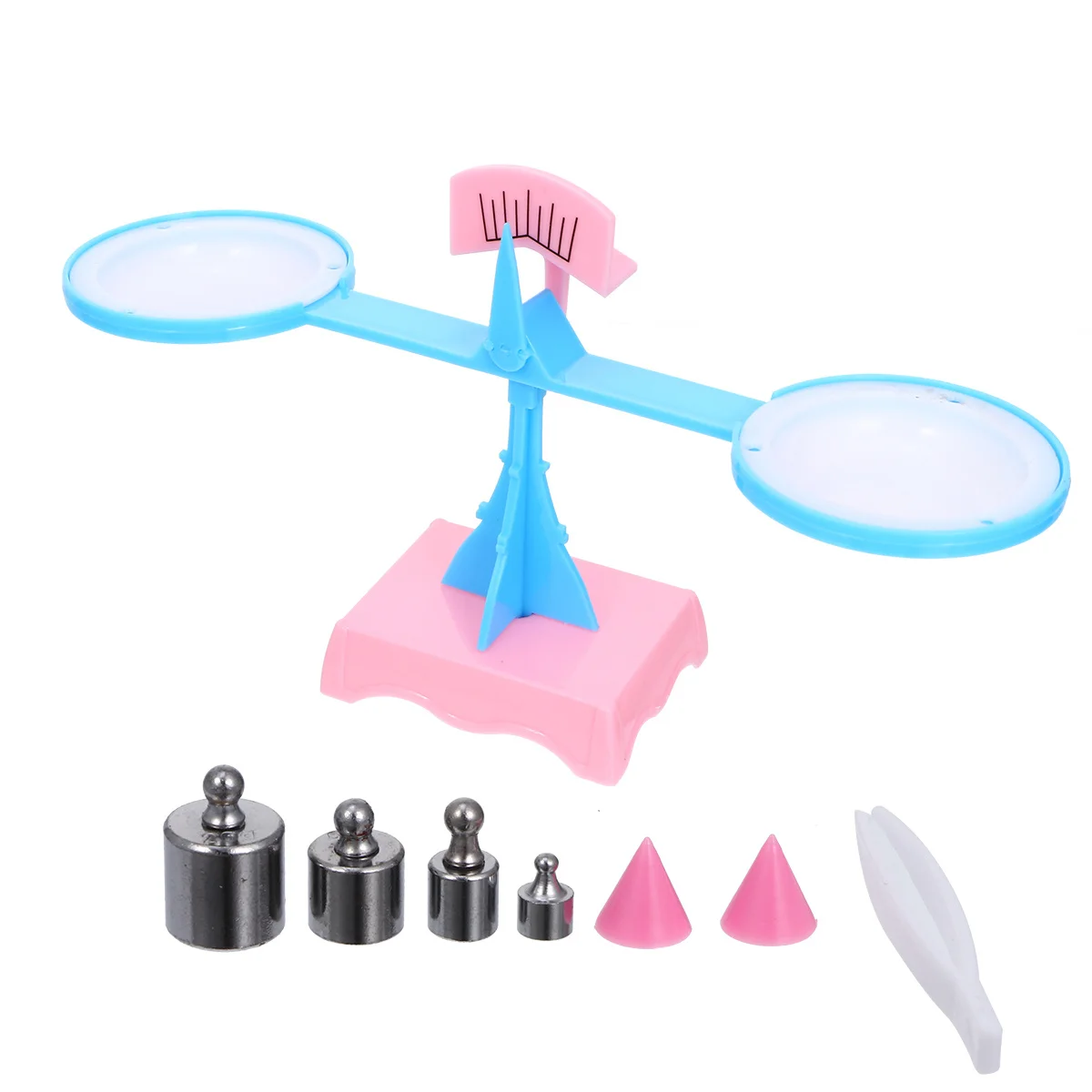 

1 Set Student Tray Balance Kids Science Laboratory Equipment Durable Physics Experimental Tools Lever Principle Educational