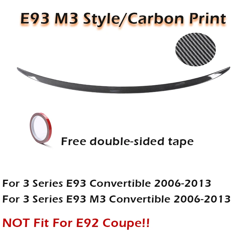 E93 M3 Carbon Look