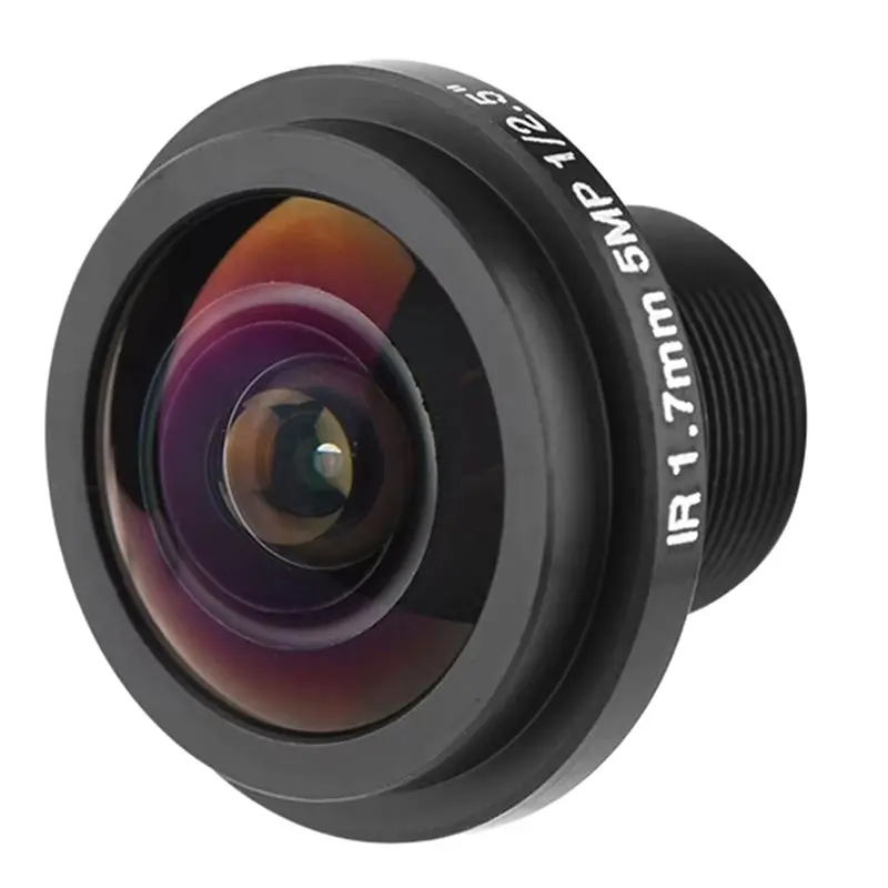 Y43A-CCTV For Fisheye Security Camera 5MP HD Lens 185 Degree 17Mm Length High Definition Surveillance For CCTV Systems