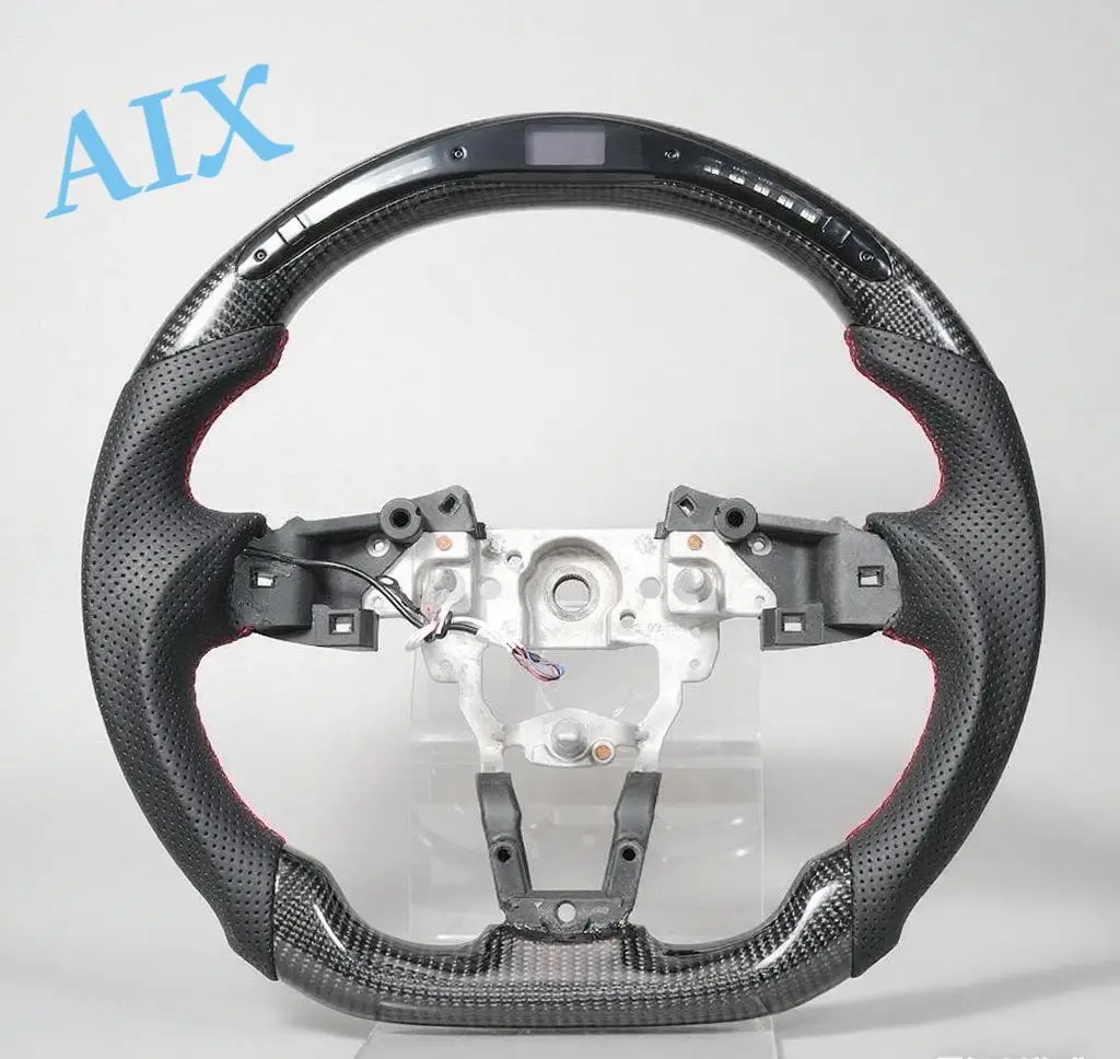 

Изготовленное на заказ светодиодное рулевое колесо из углеродного волокна для Mazda/MX-5/16-23