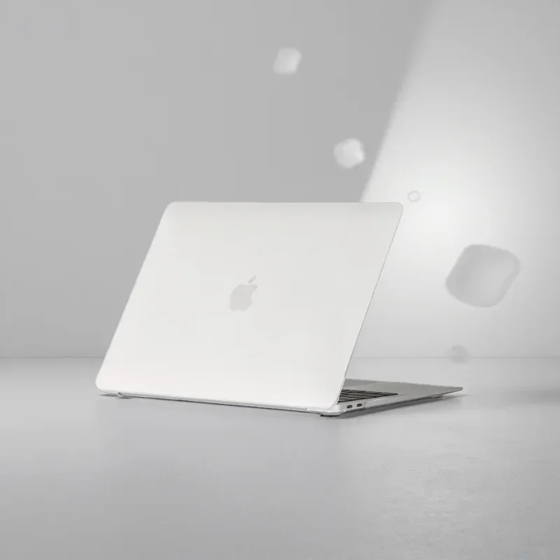 

Чехол для ноутбука с текстурой кристаллического песка для MacBook Air 13.6 M5 Pro 14 M4, тонкий жесткий корпус из поликарбоната