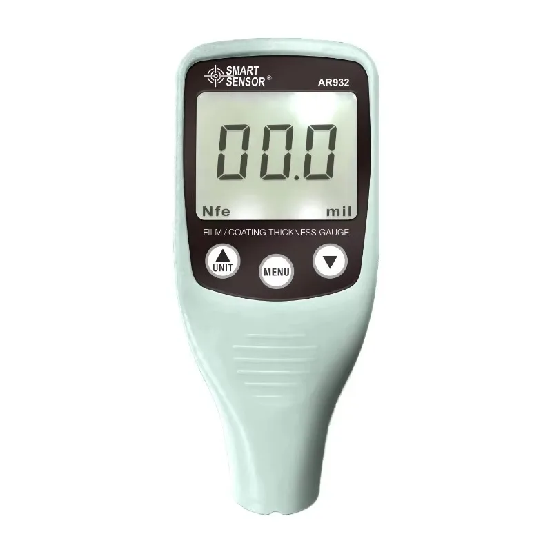 Digital Thin Film Coating Thickness Gauge with Liquid Crystal Backlight Coating Electroplating Car Paint Gauge