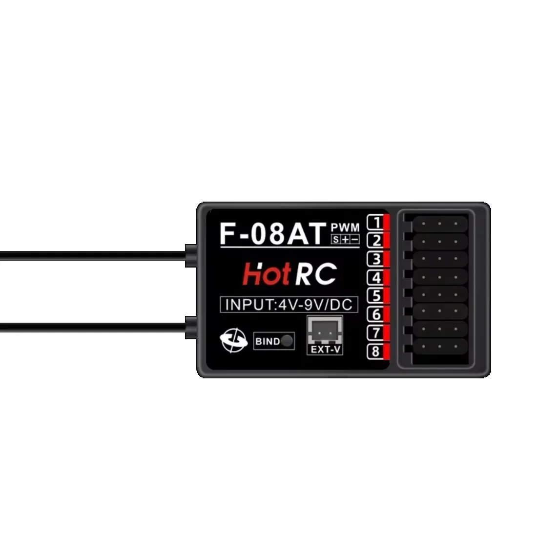 HotRC CT10B 10CH Channel Transmitter CT-10B 2.4G Remote Control 18650 Battery F-10A F-01A 6/8/10CH Gyro Receiver for RC Car Boat