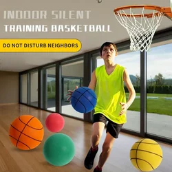 Diameter24/22/18/15cm silent high-density foam sports ball indoor silent basketball soft elastic ball children's sports game toy