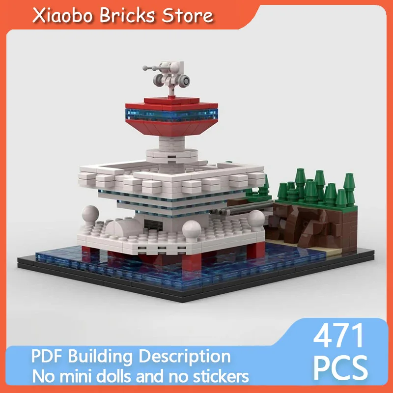 Blocs Moc la Base de combat de la technologie du héros mécanique, briques modulaires, modèle cadeaux, jouets de noël, ensembles de bricolage, assemblage, nouvelle collection