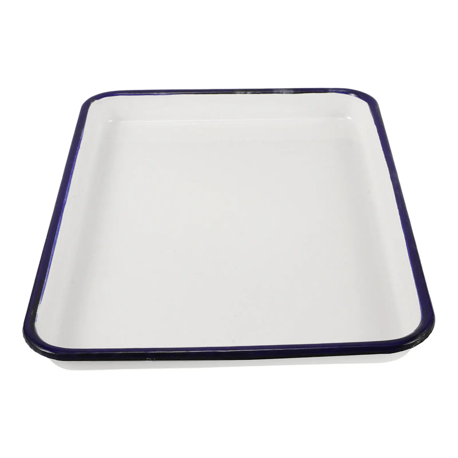 

Эмалированная форма для выпечки, большая прямоугольная жаровня для духовки, износостойкая многофункциональная форма для запекания и подачи, эмалированное блюдо-поднос