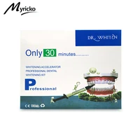 Dr.Whiten-Kit de blanqueamiento Dental, Gel blanqueador Dental, cuidado bucal, solo 30 minutos, Denxy, 1 caja para eliminar manchas dentales