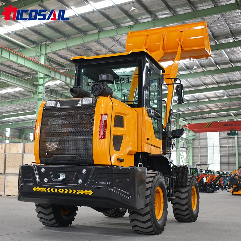Free Shipping EPA CE 2.5ton 4WD Boom Mini Wheel Loader Compacted Small Telescopic Wheel Diesel Front Loader Price For Sale