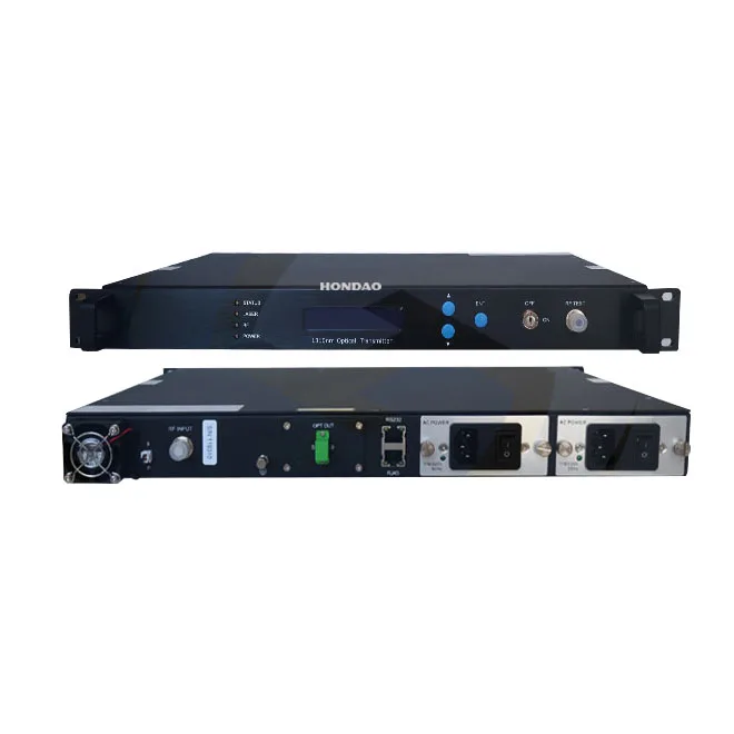 HONDAO OT1550E 1*7dBm 1*8dBm 1*9dBm 1*10dBm 200km 1550nm Externally Modulated Optical Transmitter for Engineering Use 3 Year