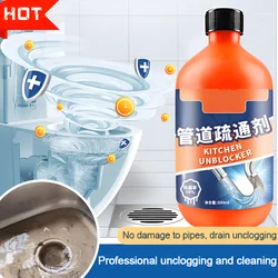 500ml Kitchen Toilet Pipeline Dredge Agent Kitchen Drain Unblocker Sink Drain Cleaner Safe For All Septic Systems And Pipes
