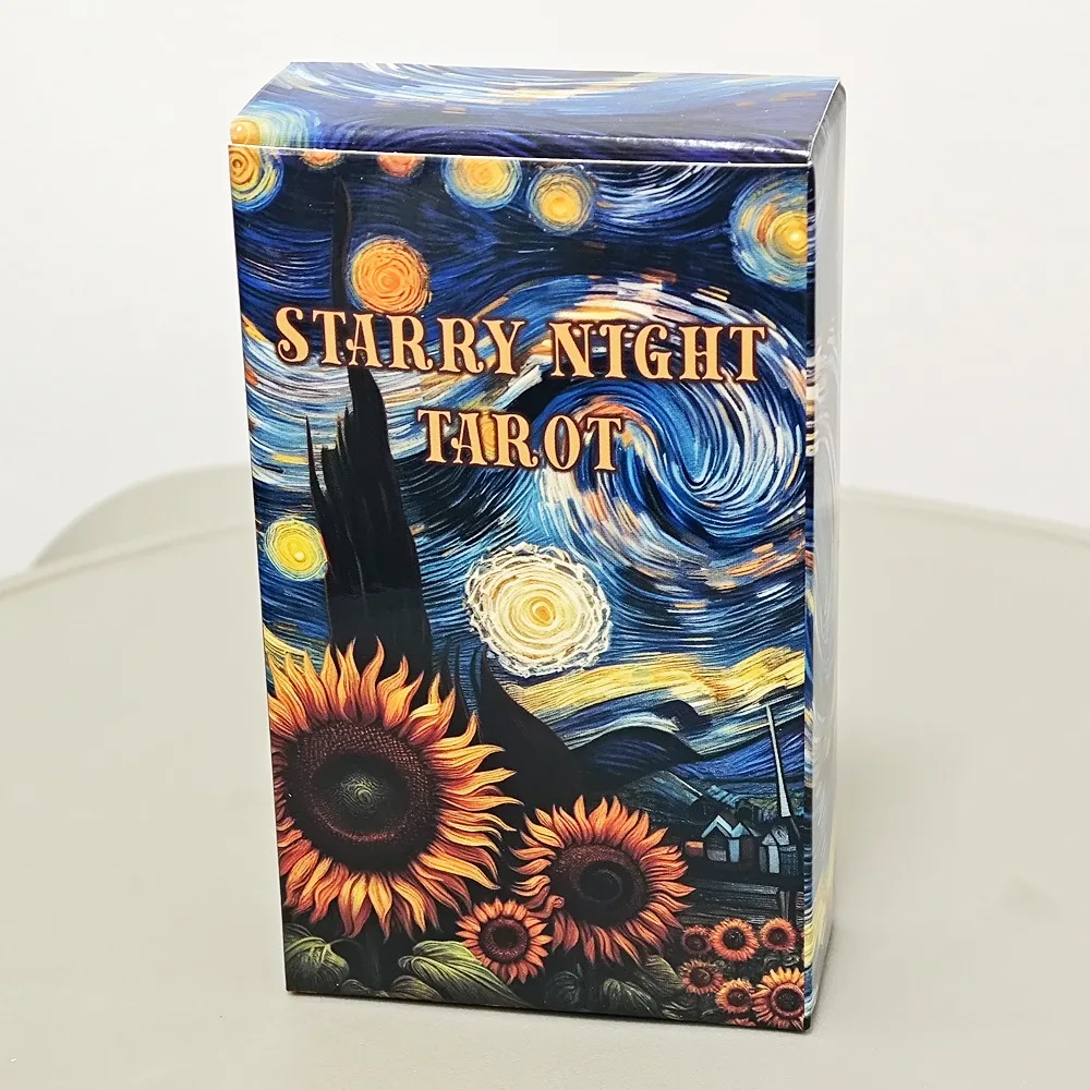 78 Starry Night Magic Theme Tarot Cards 10.3*6cm Based on Rider Waite System