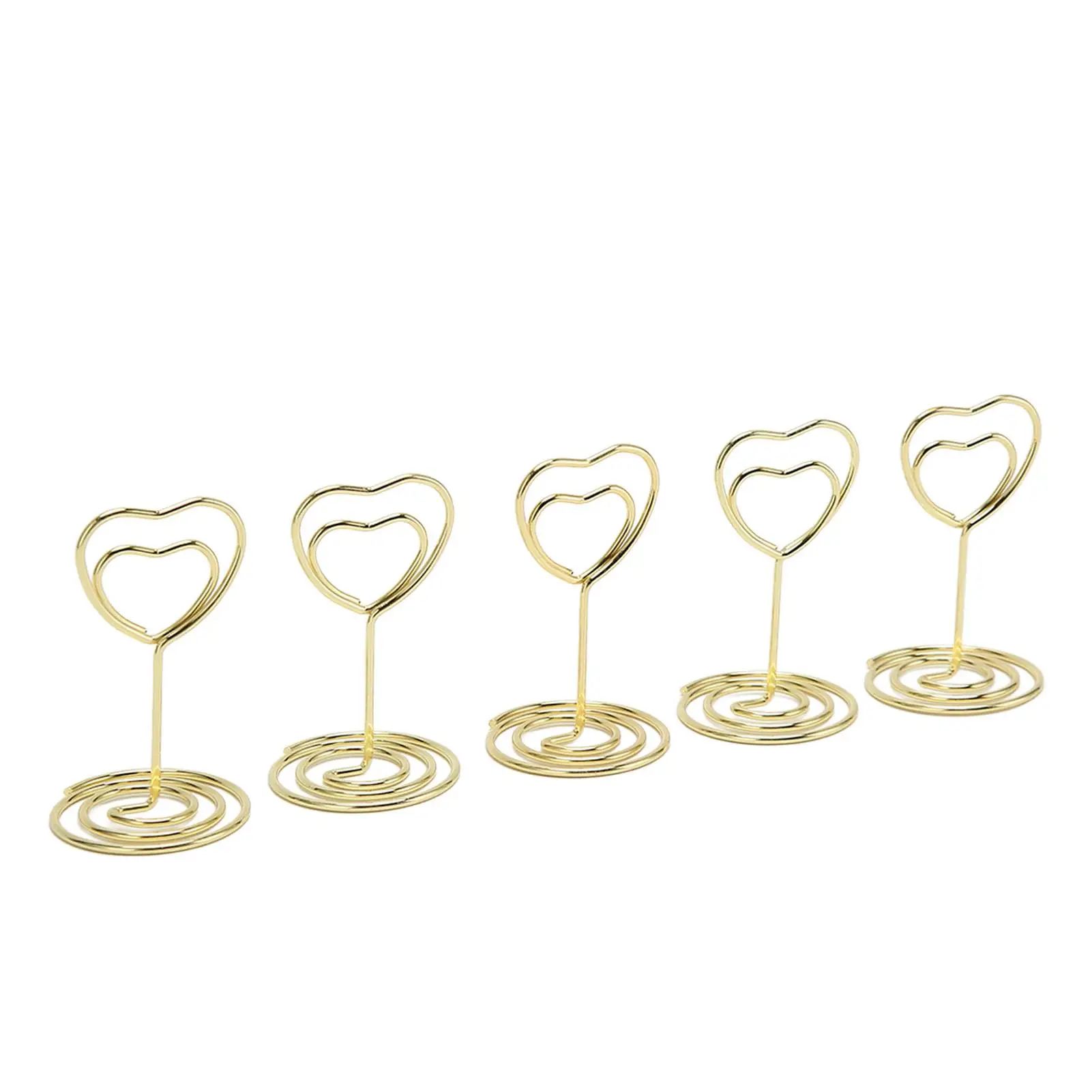 Stable Table Number Stands | Elegant Support Card Holders for Weddings & Events