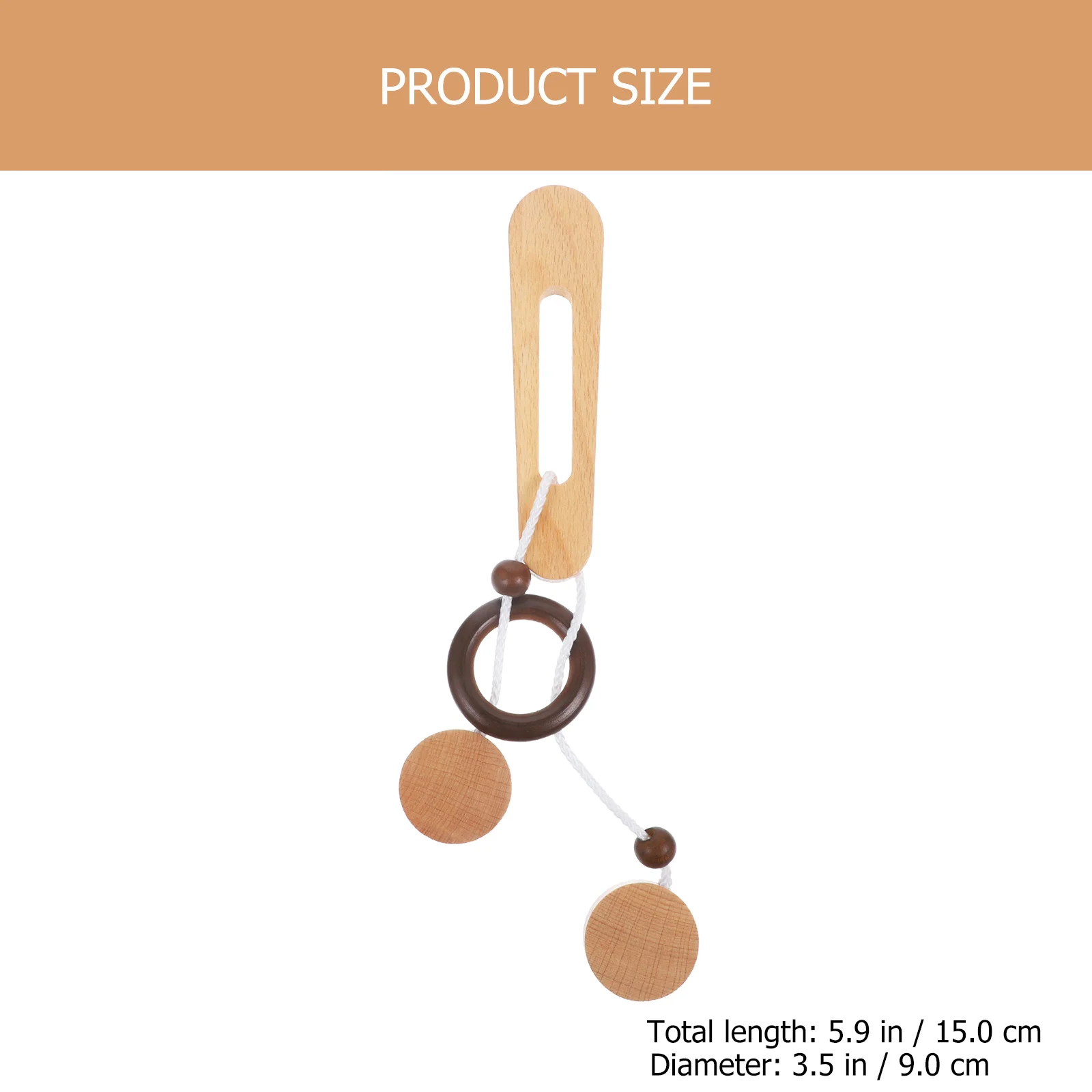 Cerradura de Madera, Juguete Educativo para Ejercitar el Cerebro, Juego Intelectual para Niños, Adultos y Ancianos, Rompecabezas Relajante para Desbloquear