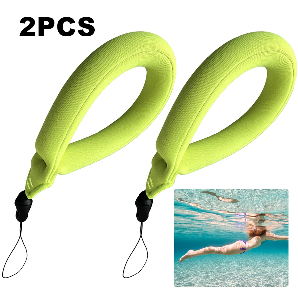 250G Camera Buoyancy Wrist Strap Floating Wrist Strap (Fluorescent Green)