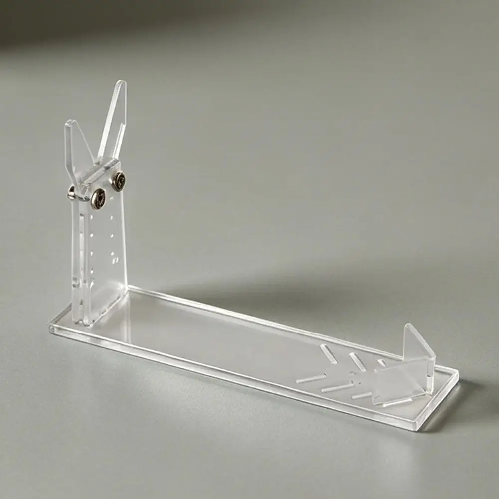 Transparent Acrylic Rack Shooter Acrylic Stand 1/2/3pcs Acrylic Shooter Display Stand Heavy Duty Adjustable Height Length Toy