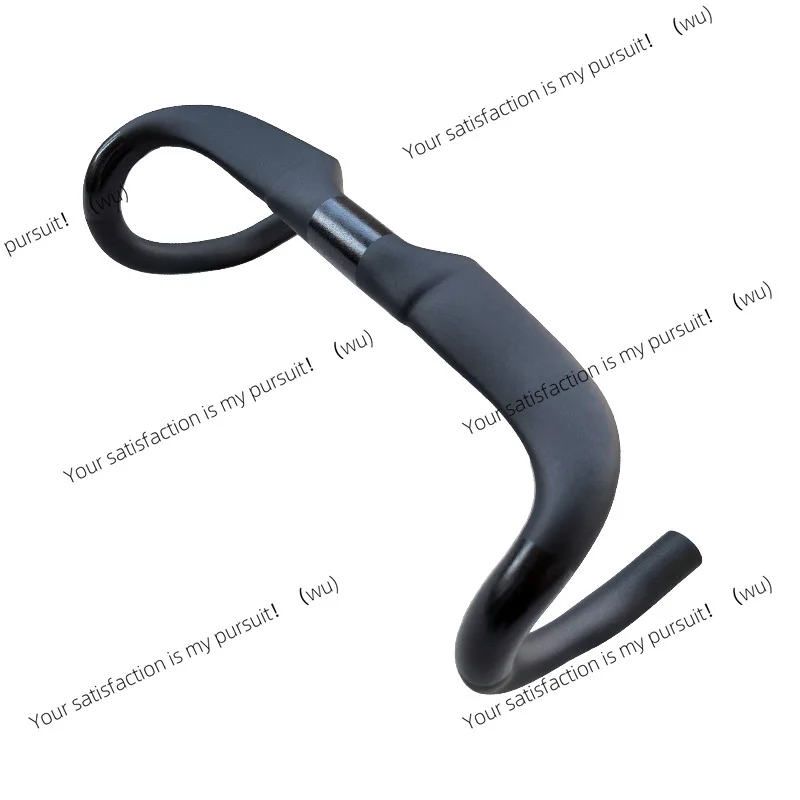 Outer wiring full carbon fiber ultra-light road car curved handle bicycle sports car handle UD genuine classic broken wind