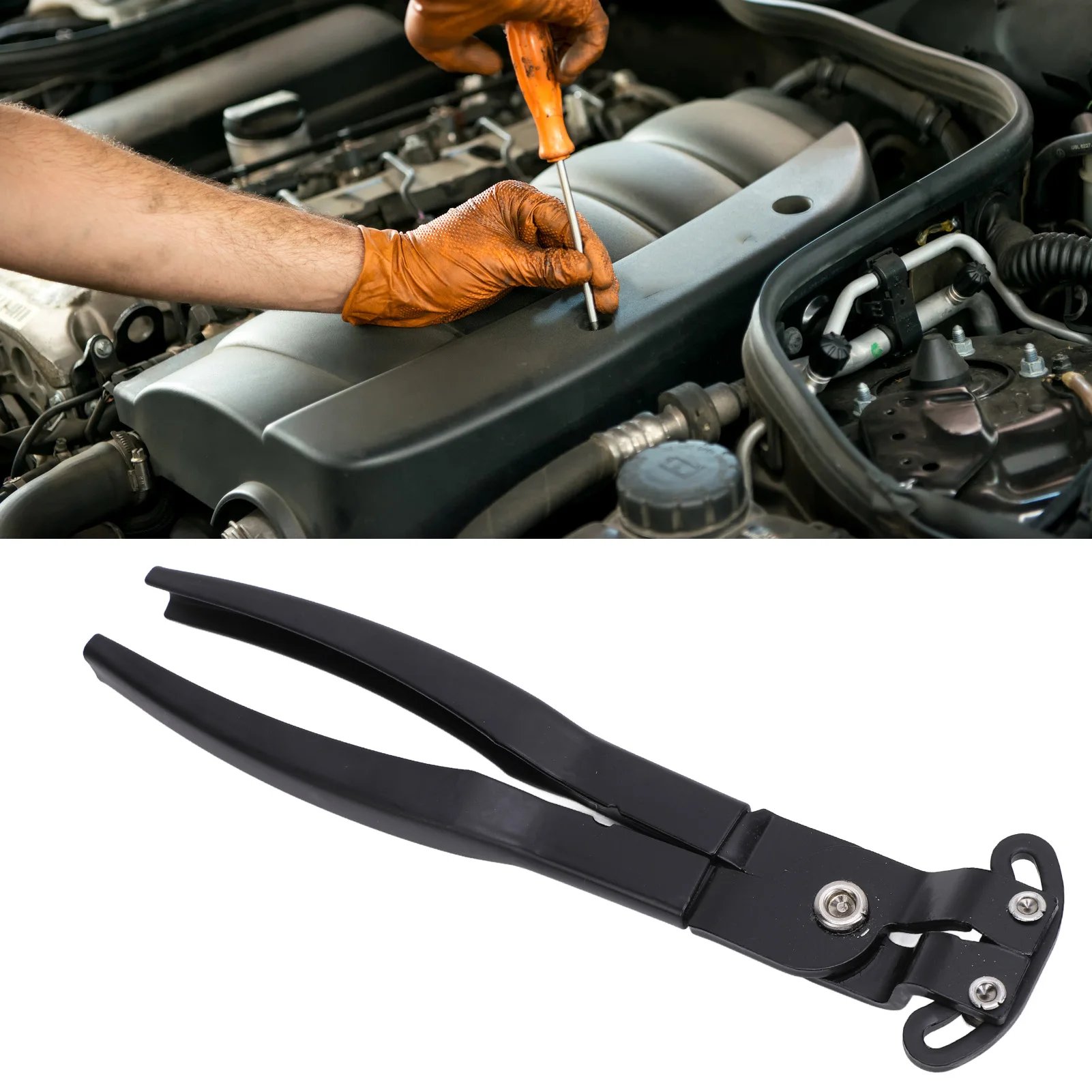 

Offset Boot Clamp Plier 30600 Universal CV Joint Boot Clamp Pliers Tool for Most Automotives