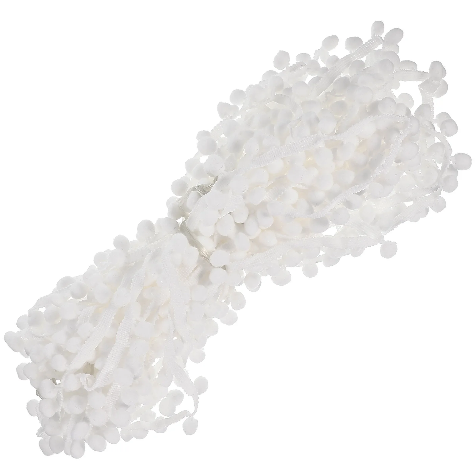 

Curtain Decorative Tassel Pom Trim Balls Acrylic Yarn Fringe Lace Applique Sewing Trimming DIY Crafts Clothes Accessories