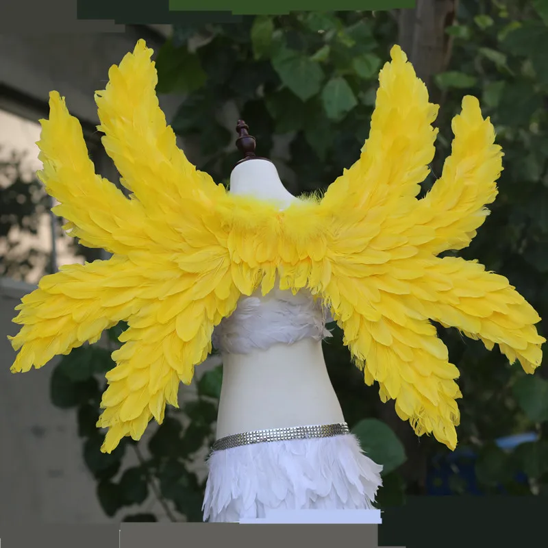 Enfants adultes CosPlay fête hirondelle ange plume ailes d'oiseau accessoire enfants Halloween fête de noël