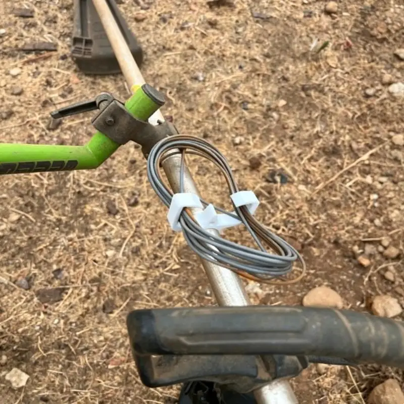 Stable Trimmer Line Holder And Mount Bracket, Weed Wacker Replacement Accessory, Fits 12mm Pole String Trimmer