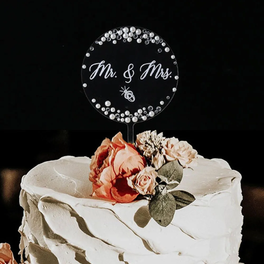 Mr and Mrs Tortenaufsatz, Braut- und Bräutigam-Schild, Hochzeit, Verlobung, Tortenaufsätze, Dekorationen – Detail 2