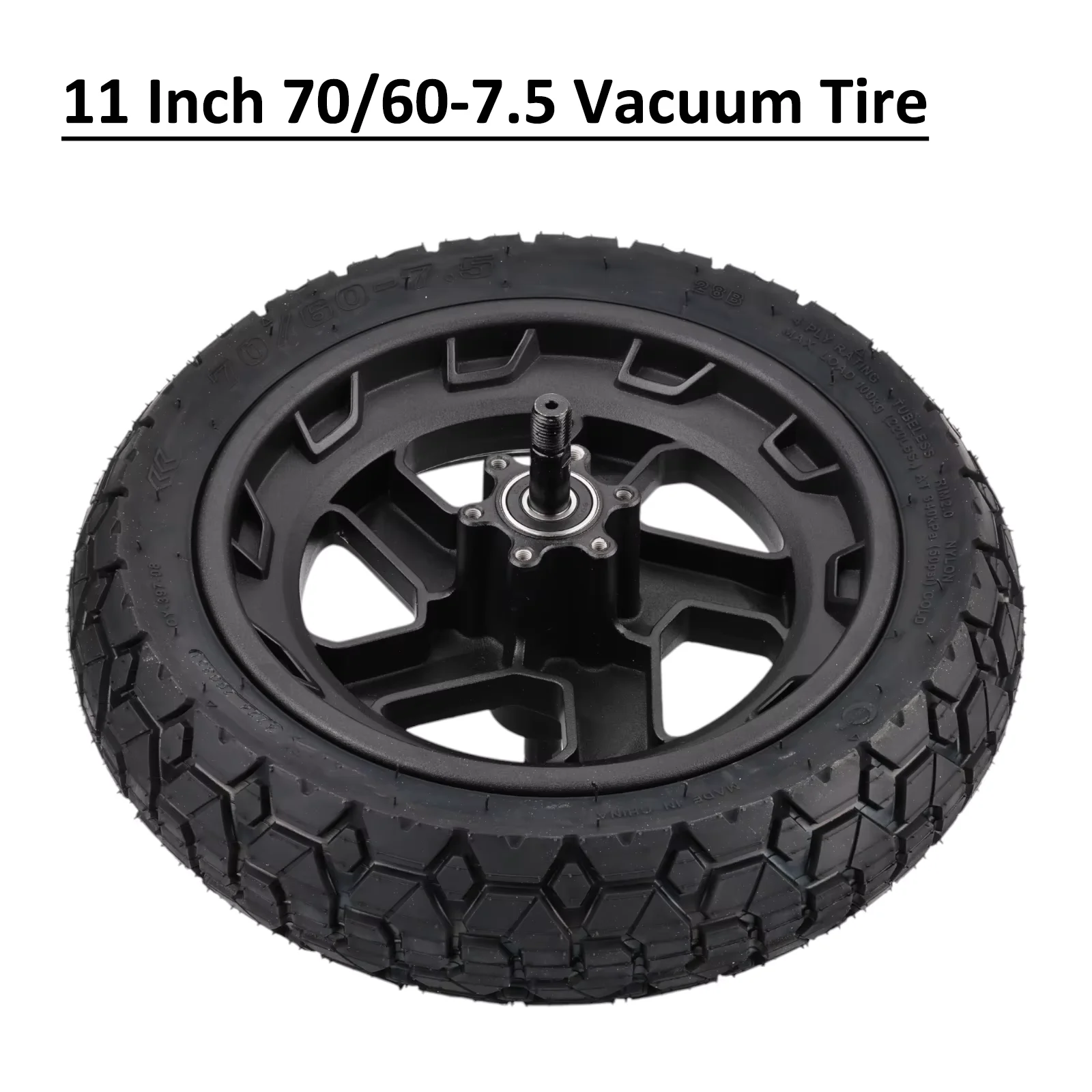Original Front Wheel Assembly for Segway ZT3 Pro Electric Scooter 11 Inch 70/60-7.5 Vacuum Tire Wheels Hub Parts