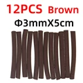 3mm marrón 12 piezas