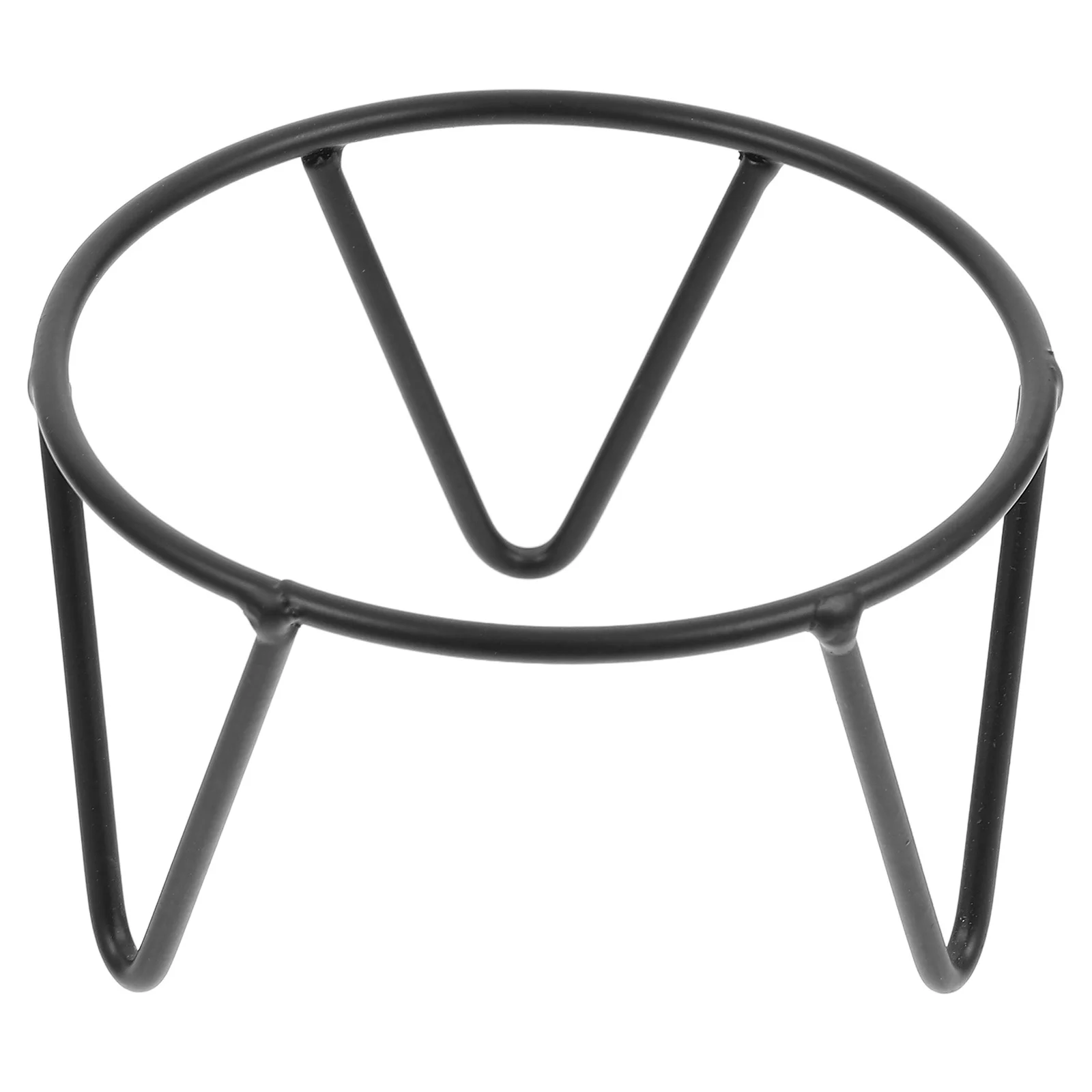 Suporte de ferro suporte de cristal esfera rack de exibição olhando globo titular base metal jardim grés artesanato decoração