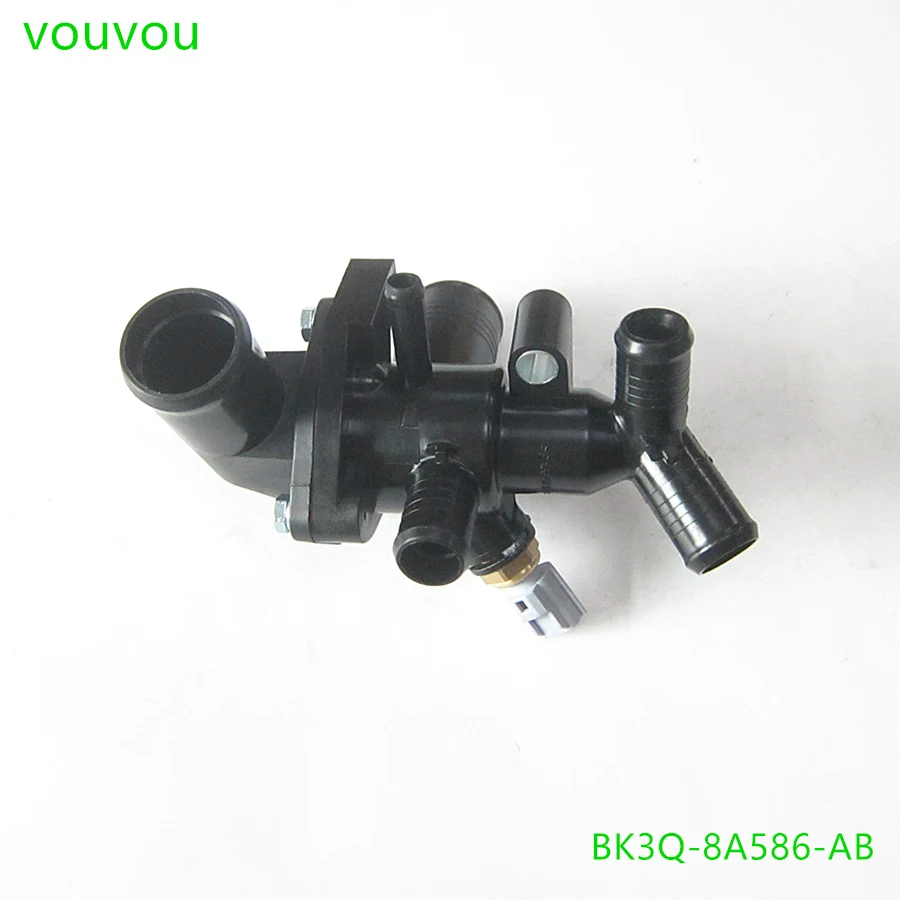 Car accessories engine cooling BK3Q-8A586-AB thermostat housing assembly for Ford Ranger Mazda BT-50 2007-2015 U202-15-17X UP UR