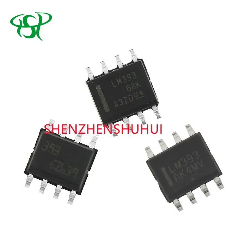 10PCS LM393DR SOP8 LM393 SOP-8 SOP LM393DT LM393DR2G SMD new and original IC