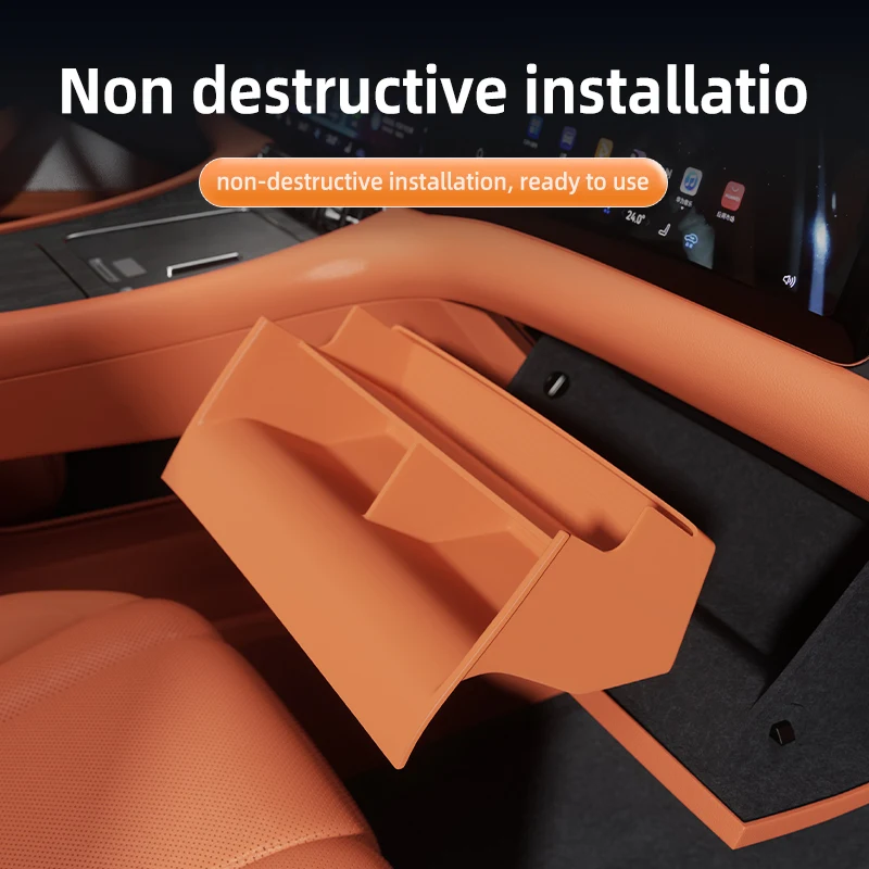 AITO M8 5/6인승 2025 2026 승객석 글로브 박스 수납함 정리함 휴대폰 정리함 실리콘 자동차 내부 액세서리