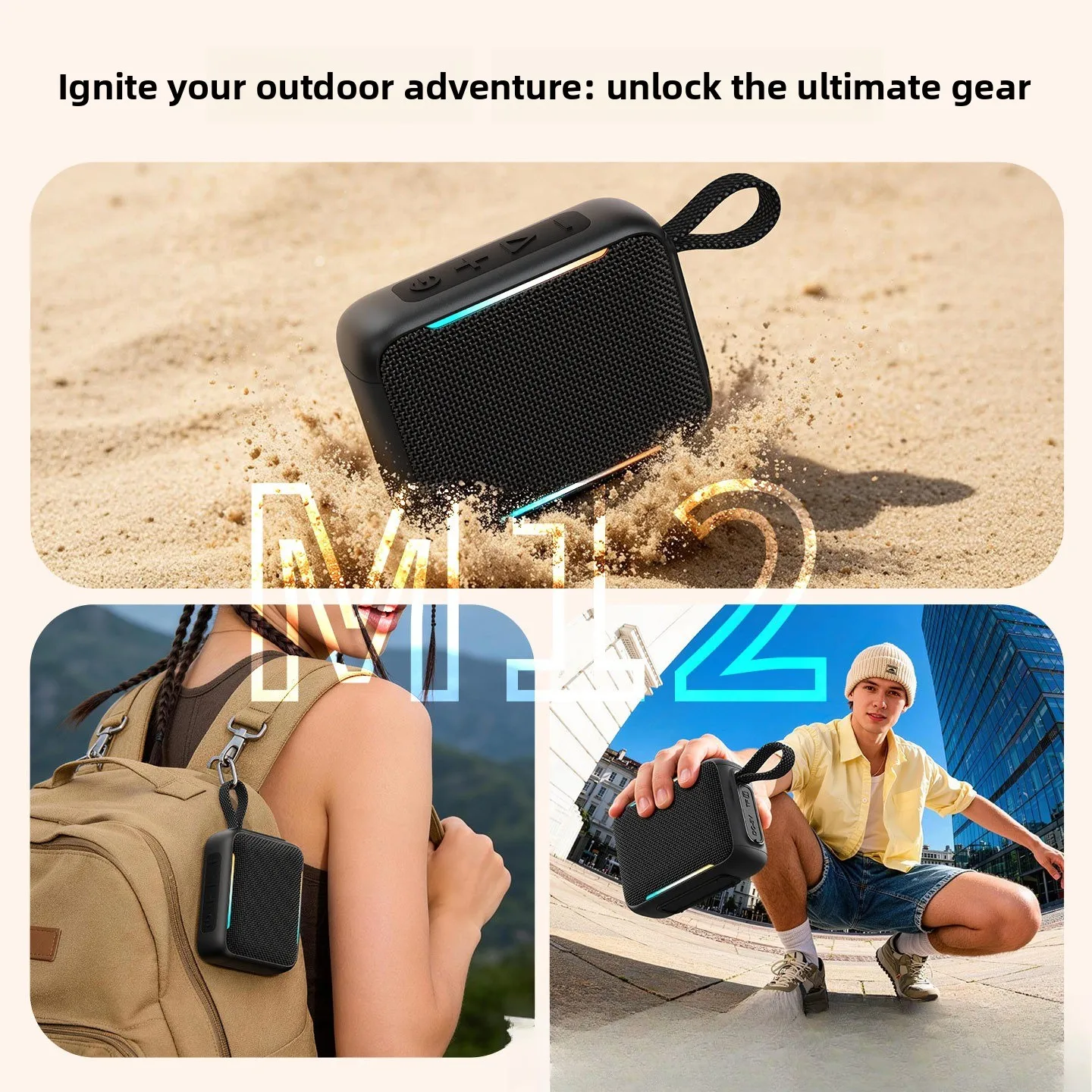 New Outdoor Waterproof Portabl - Portable Bluetooth Speaker Waterproof Ipx7 review and price