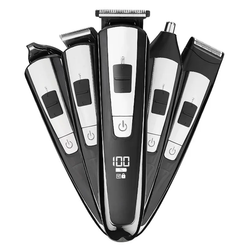 Barber hair clipper multifunctional electric trimmer shaver for men's razor nose hair trimmer cordless haircut Electric Razo