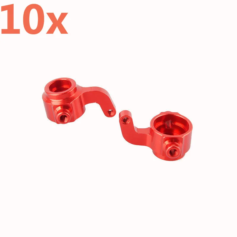 

10pcs/lot Himoto E18XBL Elcetric 1/18 RC Car Spino Buggy Aluminum Steering Hub Carrier (L/R)(Al.) Knuckle M603 Upgrade Parts