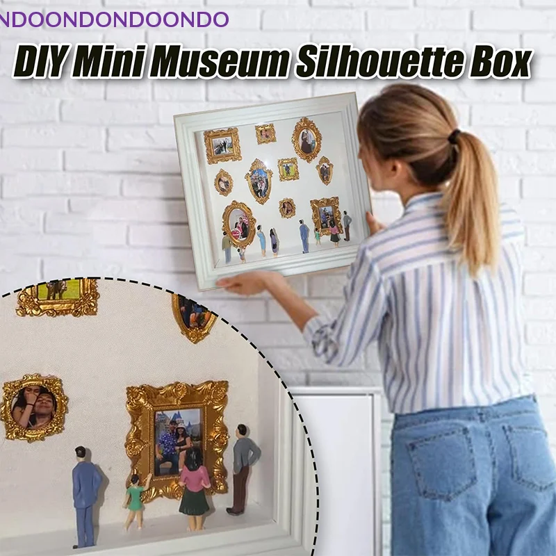 2. Personalized DIY Box Frame – Create Your Own Mini Museum, Unique Presentation Case for Cherished Photo Memories