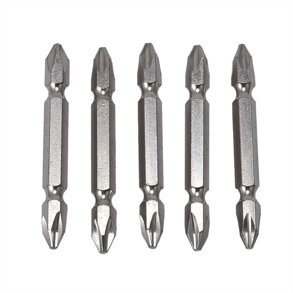 

10PCS PH2 Double-ended Screwdriver Bit Magnetic Impact Resistance Cross Drill Bit Hex Shank High Hardness for Makita