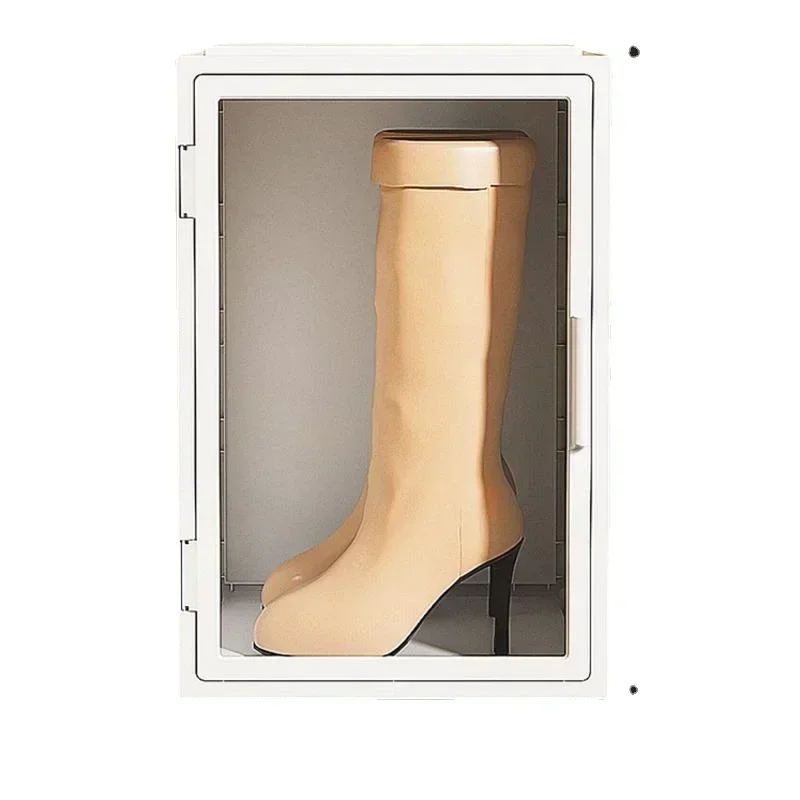 

Nordic Style Long Leg and Ankle Boots Transparent Shoe Box Fashionable and Beautiful Plastic Shoe Cabinet for Over Knee Footwear