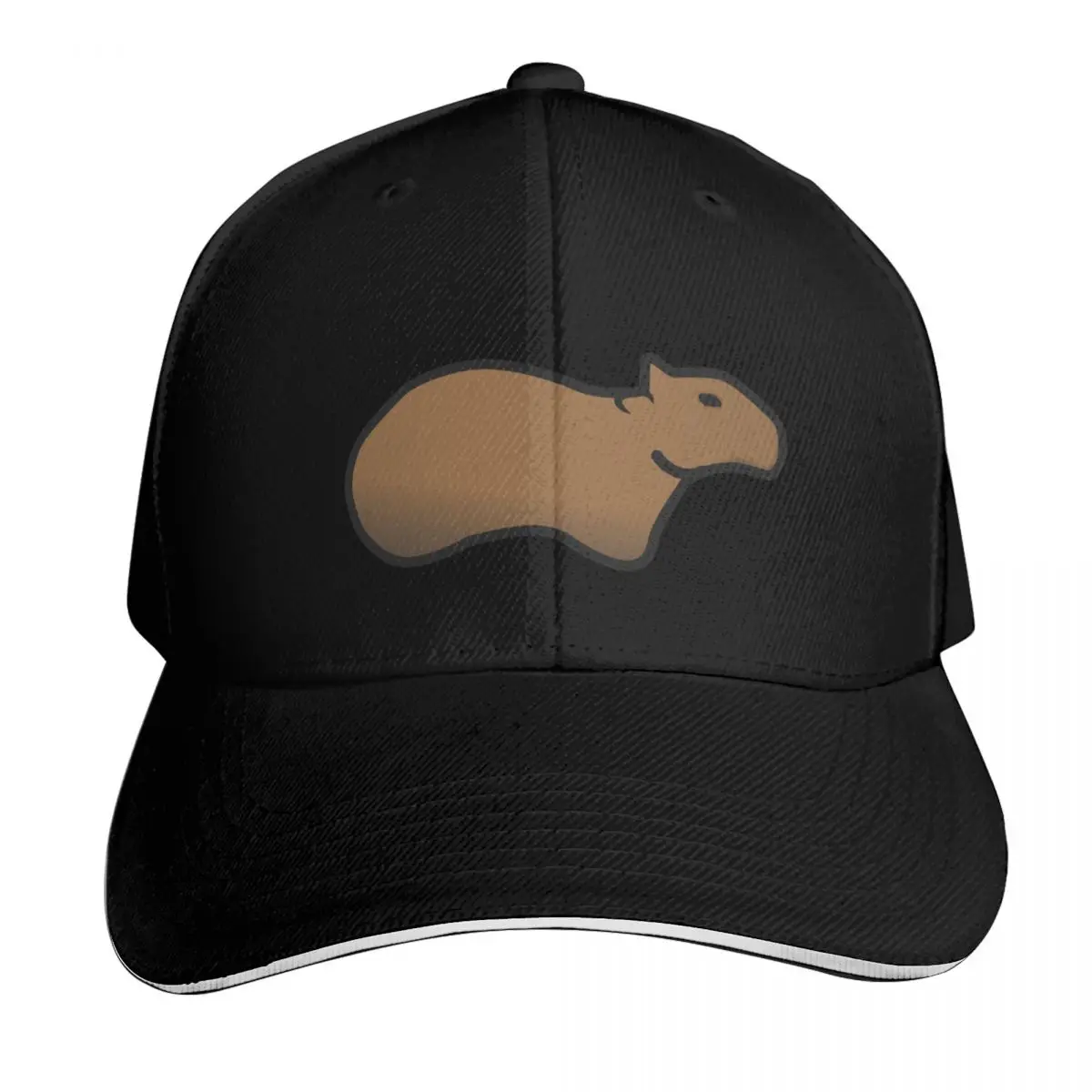 Rimworld Capybara HD Baseball Cap Streetwear Hip Hop Trendy Vintage Retro Embroidered Lightweight Packable