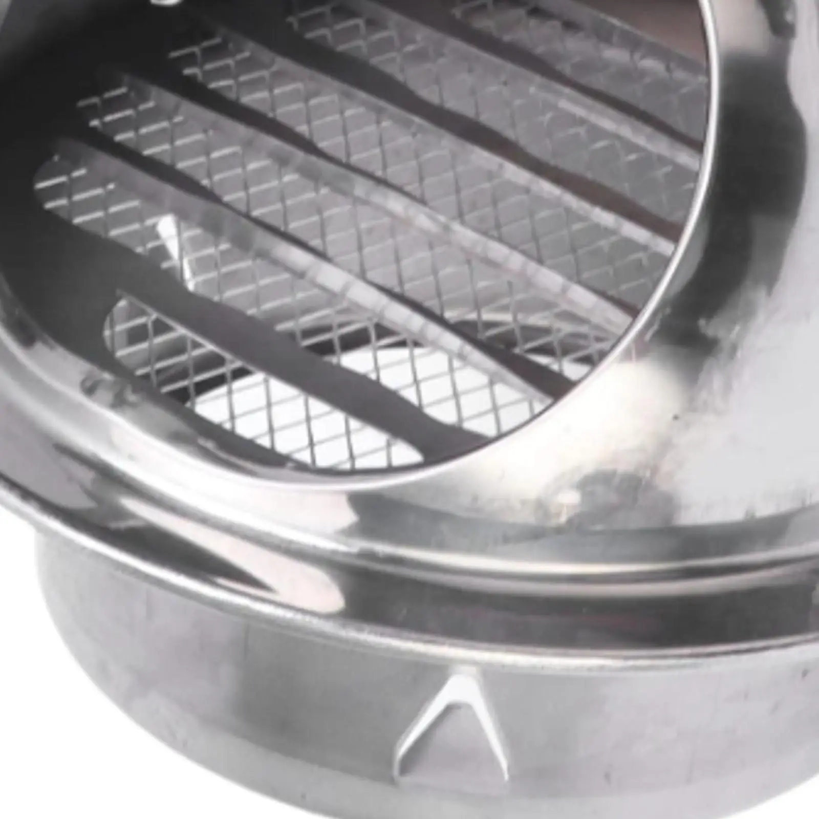Home Stainless Steel Exterior Dryer Vent Cover Easy Installation Vent Protection for Multiple Pipe Sizes