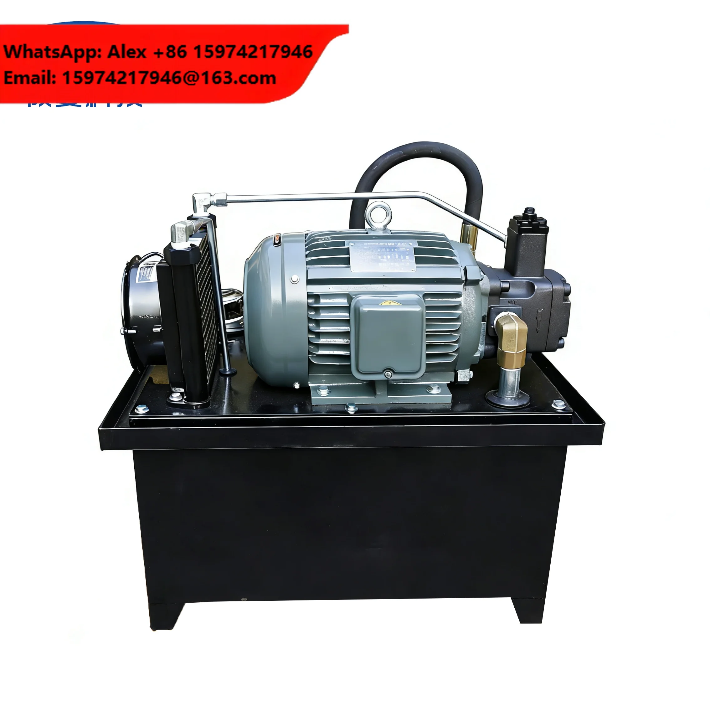 Hydraulic Power Station Complete Hydraulic Press System With Hydraulic Power Unit, Cylinders And All Ancillaries - Small Scale
