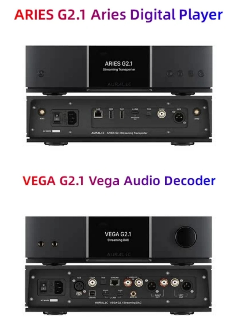 Digital Music Player Decodificador, AURÁLICO, ARIES G2.1, VEGA G2.1, LEO GX1 Leo, Novo