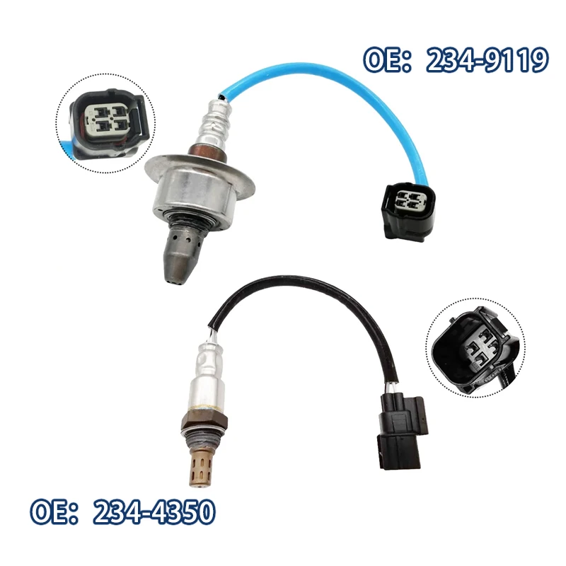 

2pcs Up+Downstream Oxygen O2 Sensor 234-9119 234-4350 36531-R1A-A01 For Honda Civic 1.8L 2012 - 2015 Acura ILX 2.0L 2013 2014