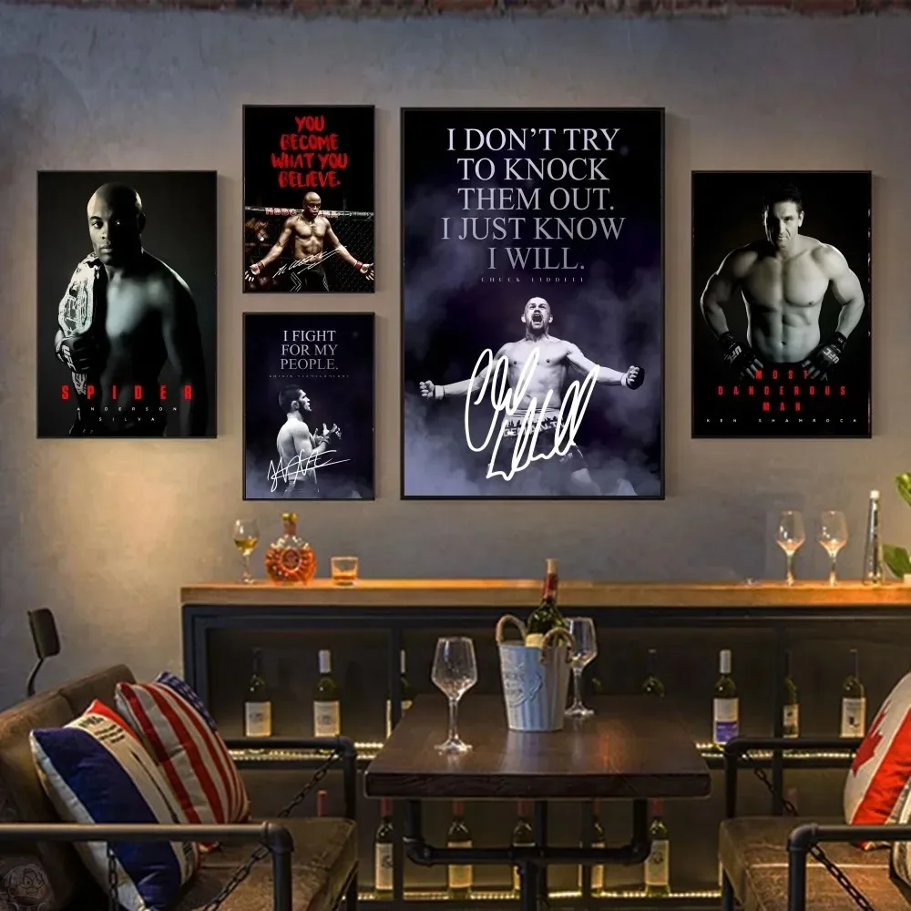ملصق لأساطير الملاكمة الرياضية الكلاسيكية ، ماكس هولواي ، كونور ، ماكجريجور ، لوحة قماشية ، صور جدارية ، ديكور النادي المنزلي #4