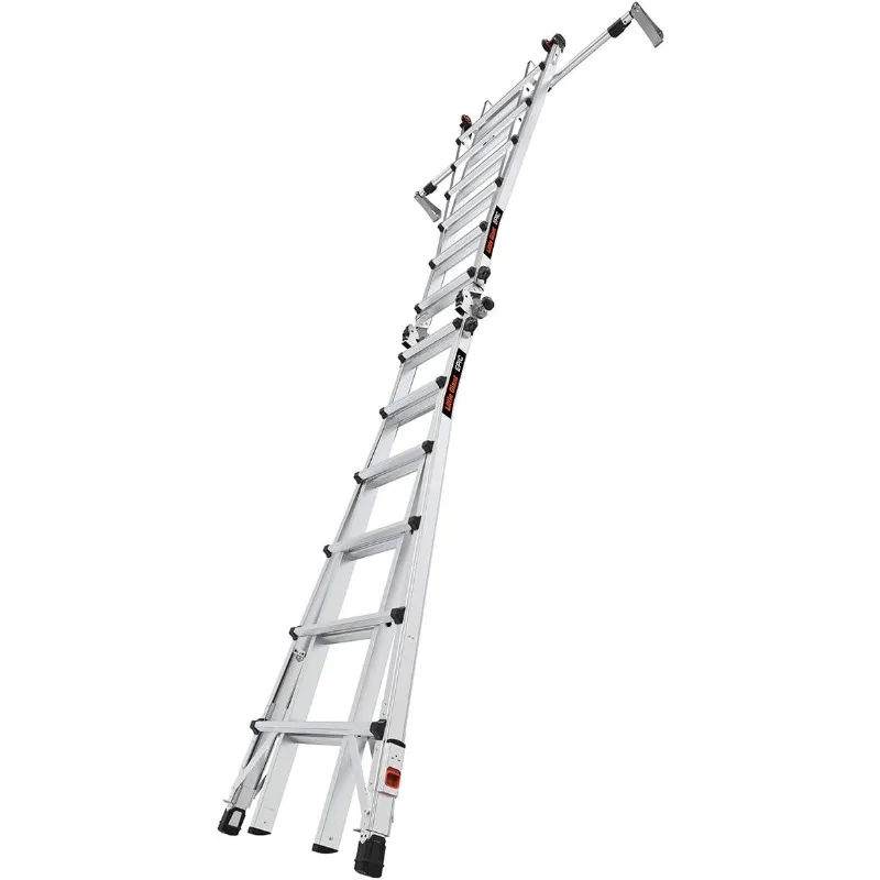 M26, 26 ft, Multi-Position Ladder, Aluminum, Type 1A, 300 lbs weight rating, (16826-818)