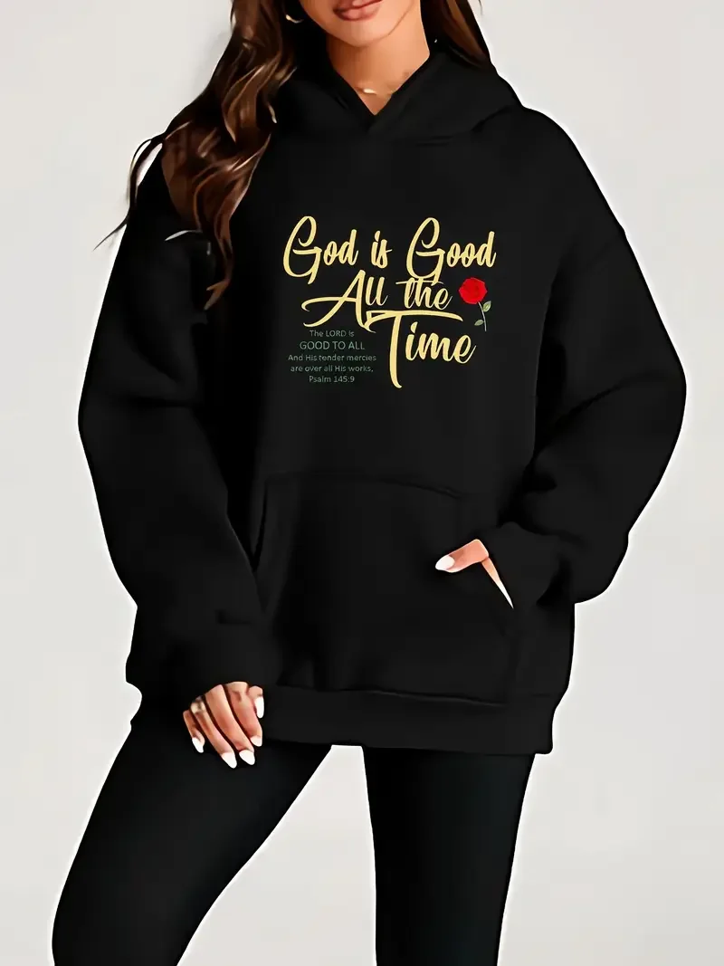 

Женские толстовки, топы большого размера с надписью, модный свитер с принтом, повседневный спортивный стиль, дышащие топы, простая универсальная одежда, 550 г