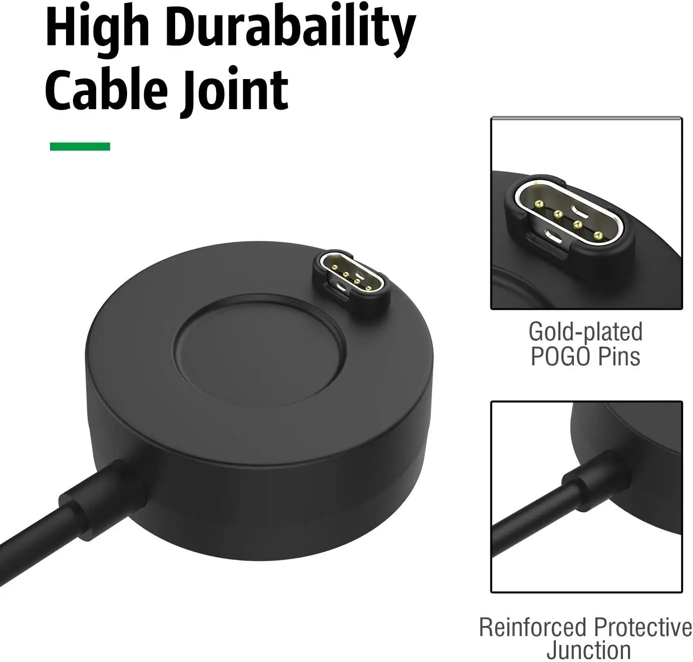 Portable USB Type C Charger for Garmin Fenix5 5X 5S 6 6X 6S PRO Smart Watch Dock Charger USB Charging Cable For Venu Smartwatch