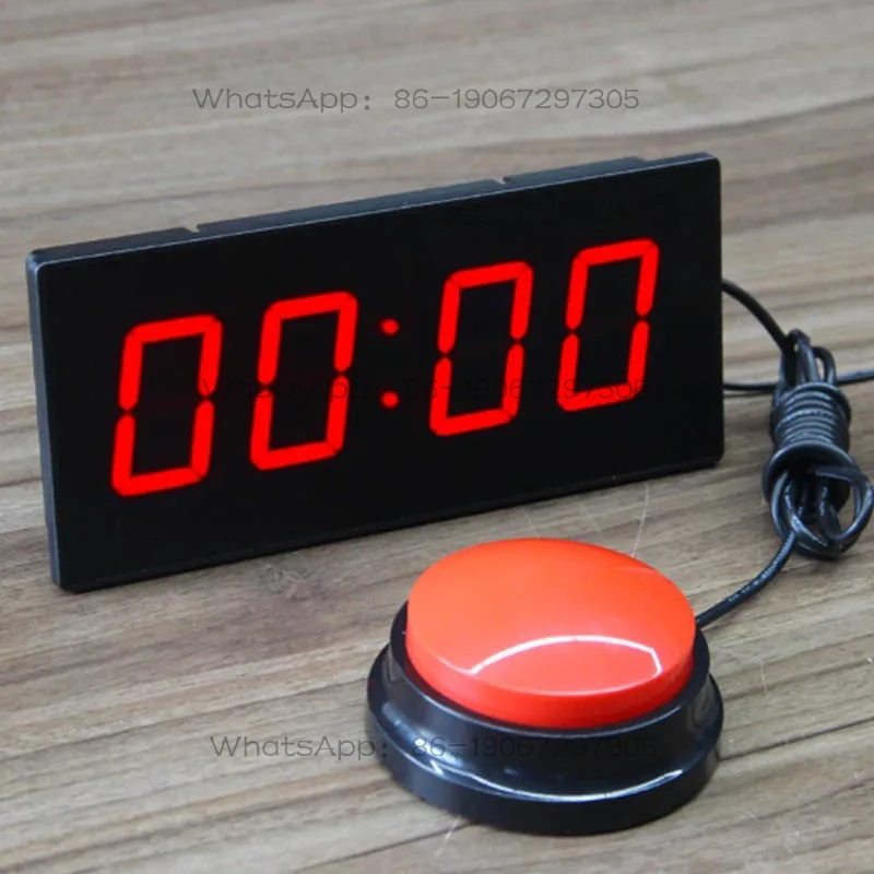 Digital Display Screen 10 Second Challenge Timer Popular Games Challenge 4-digit LED