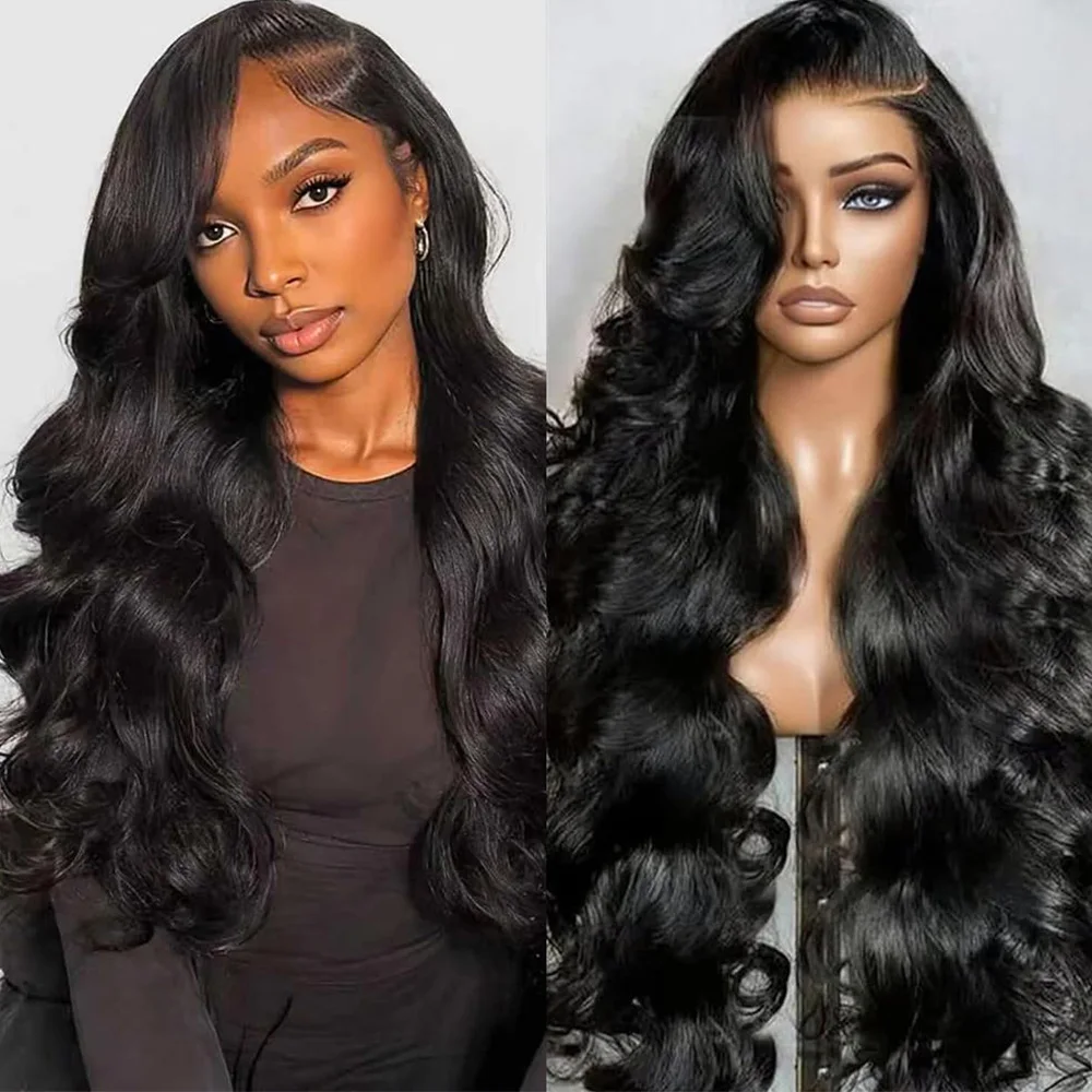 

13x4 13x6 Объемная волна HD Прозрачный парик фронта шнурка Предварительно выщипанный 30 40 дюймов 5x5 Бесклеевые кружевные фронтальные парики для женщин Плотность 220