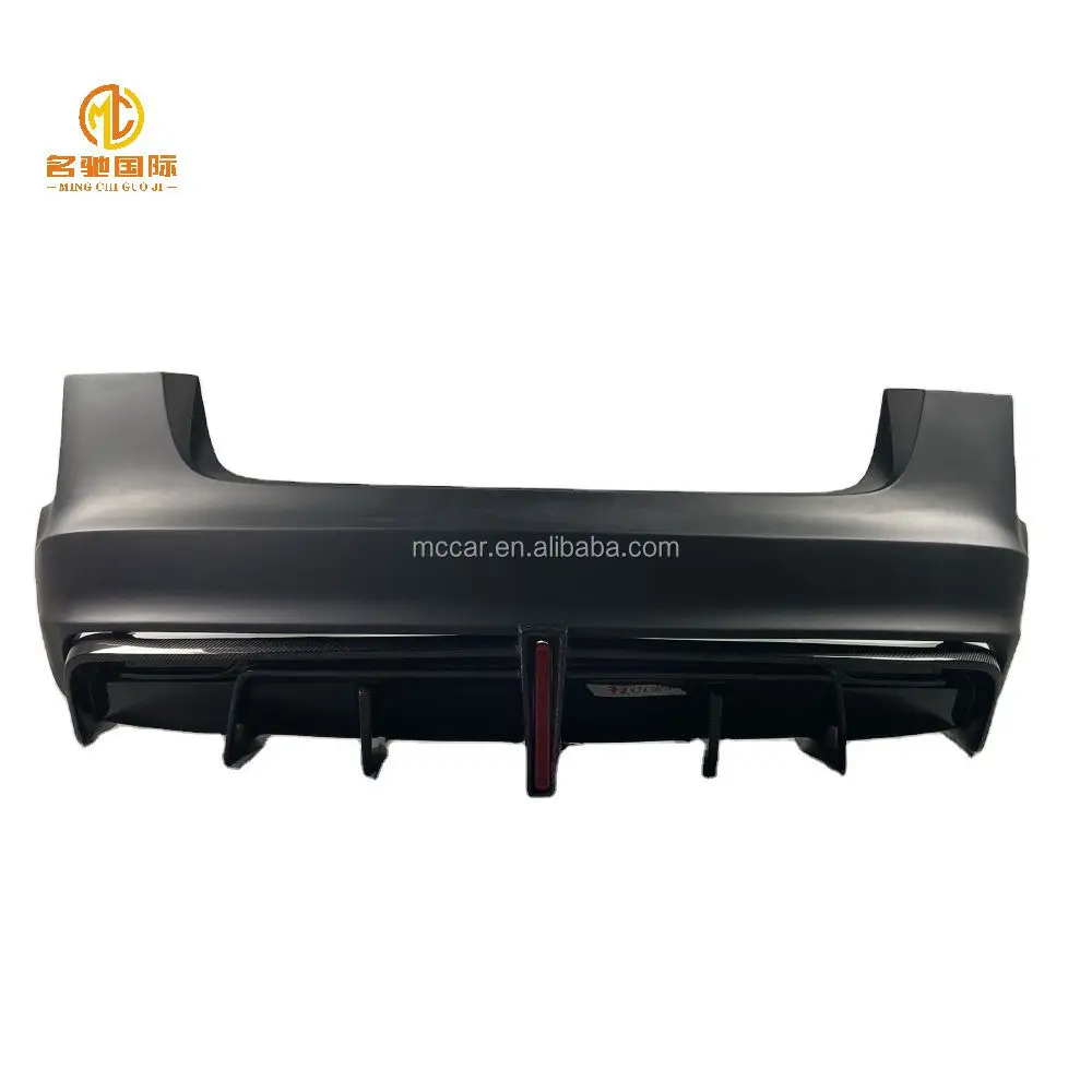 

Top Selling for Teslas Model 3 Diffuser Body Kit Carbon Fibre SD Style Diffuser Rear bar Rear Bumper